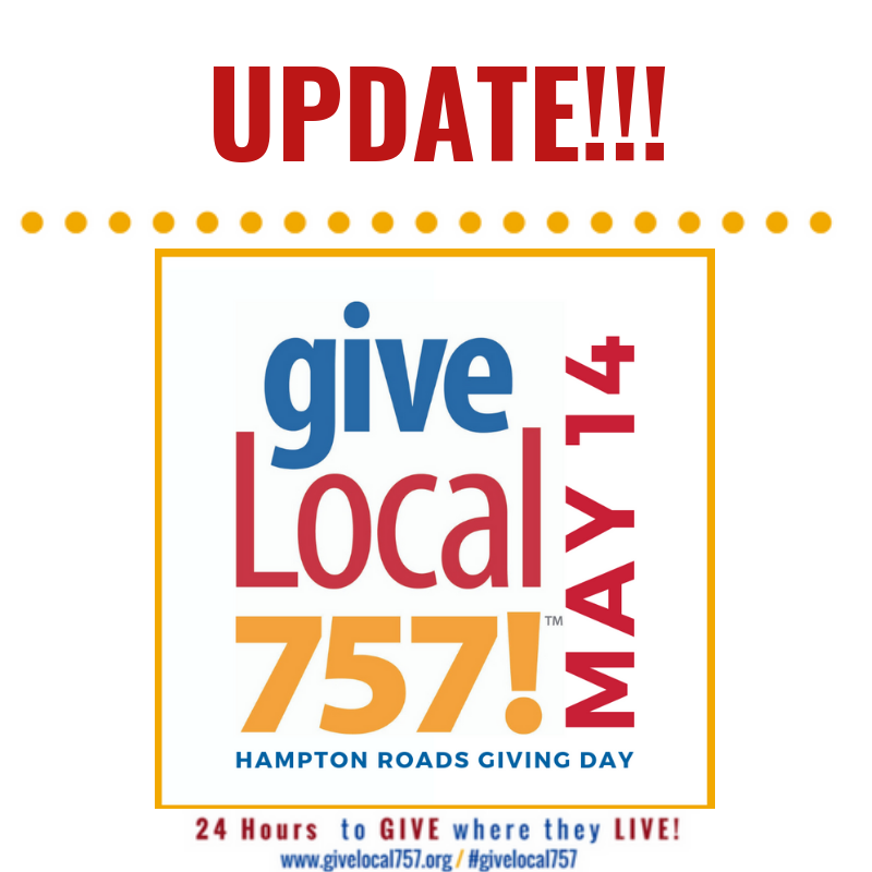 EducFoundation's tweet photo. U P D A T E: we are currently ranked #4 in our category!!! Let's keep it going. Share this tweet and encourage a friend to give to #HEF today. https://t.co/NBRDVaL1FT
#Givelocal757
#ChooseHampton
#WeareHCS https://t.co/dJGkBiiYsy