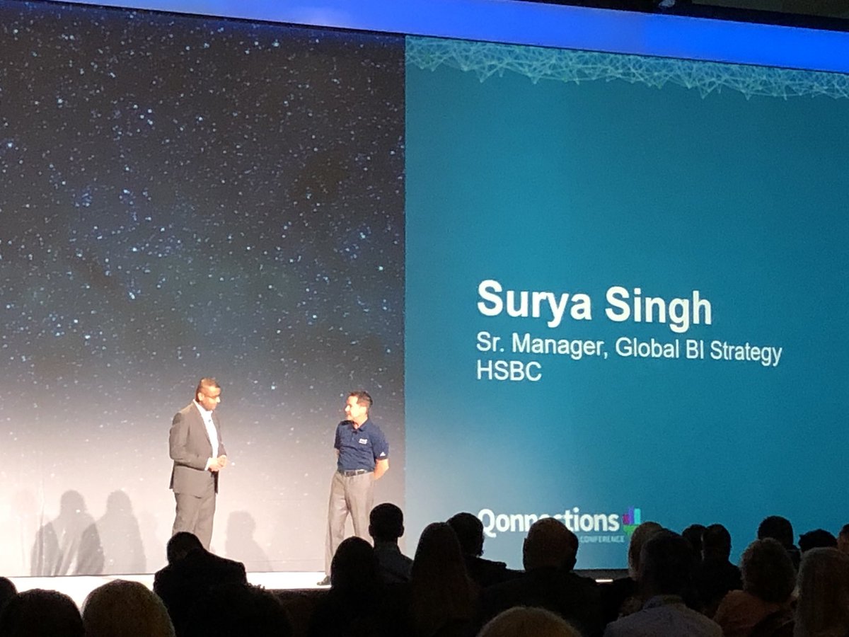 HSBC describes the diversity of their BI user base and the growing use of #AI and #ML.  Leading with data and delivering valuable #analytics solutions.

Use case discussed: Customer Attrition Analysis

#Qlik #Qonnections #Banking #FinancialServices