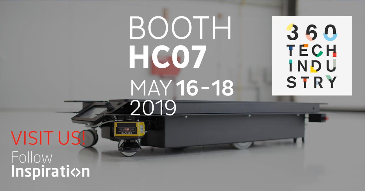 FollowIRobotics's tweet photo. Let’s talk 4.0?
We will be attending the 360 Tech Industry - International Fair of Industry 4.0, Robotics, Automation & Composites, from May 16 to 18 @ Exponor.
Join us in this revolution. We will be @ booth HC07.
#FollowInspiration #Robotics #AutonomousRobots #360TechIndustry https://t.co/5hljAoOyfj