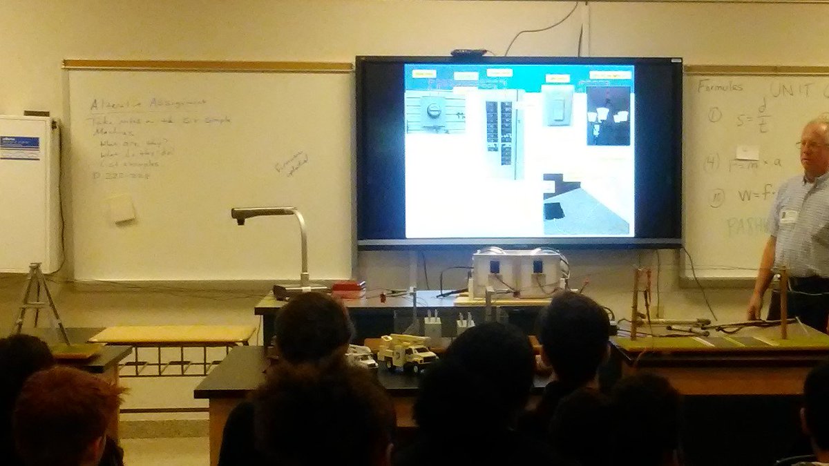 ARMIIIVB's tweet photo. Thank you, Dominion Energy, from the VBMS 8th Grade Science students for a great presentation on electricity!  @VBMSPrincipal   @VBMiddle https://t.co/3Uax9MpL3y