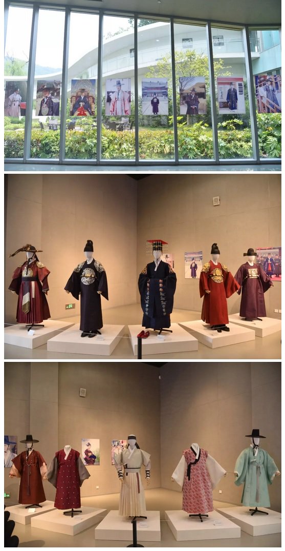 peiting2528's tweet photo. [news] "Korean Dramas and Hanboks: Korean Traditional Clothing in Jung Il Woo's Historic Dramas" Special Exhibit at the China National Silk Museum 中国丝绸博物馆特展《韩剧与韩服：丁一宇古装剧中的传统服饰》https://t.co/vgKyuvrYrE https://t.co/Dor1aRo03b