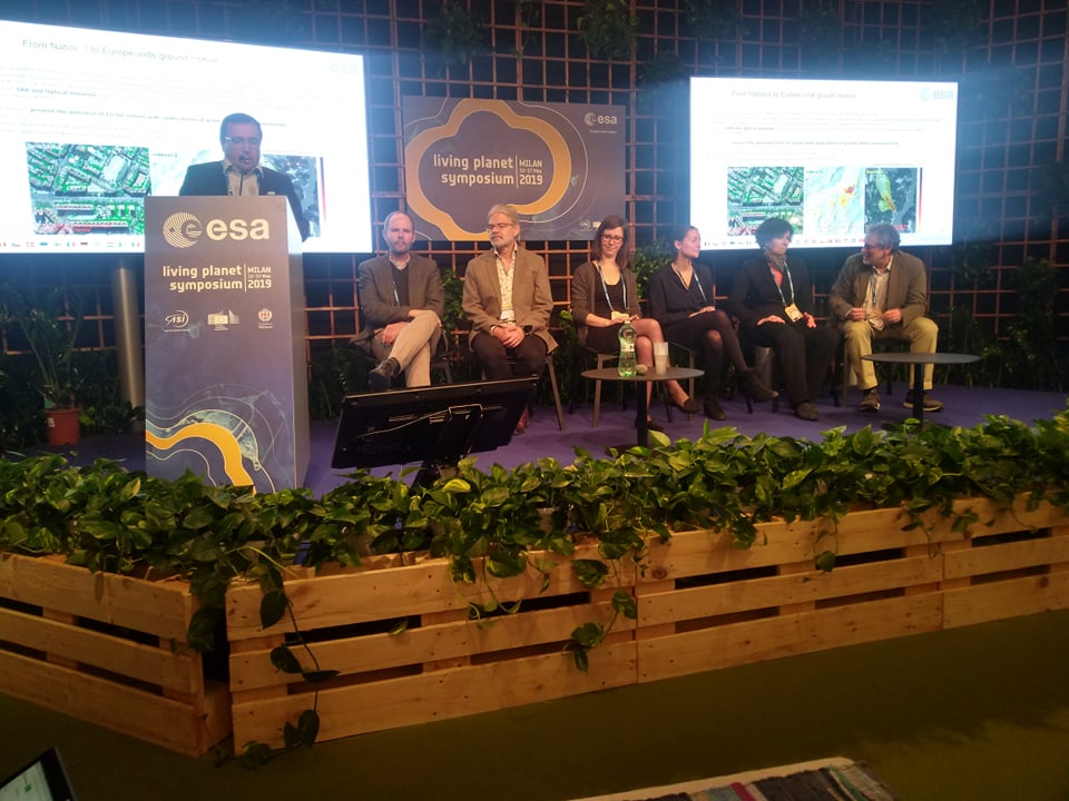 anneliid's tweet photo. Glad to see women on this speaker panel. All hands on deck to provide an #openaccess European-wide ground motion service, which will in turn help nations achieve #SDG goals. #LPS19 https://t.co/ATOd5fxDKG