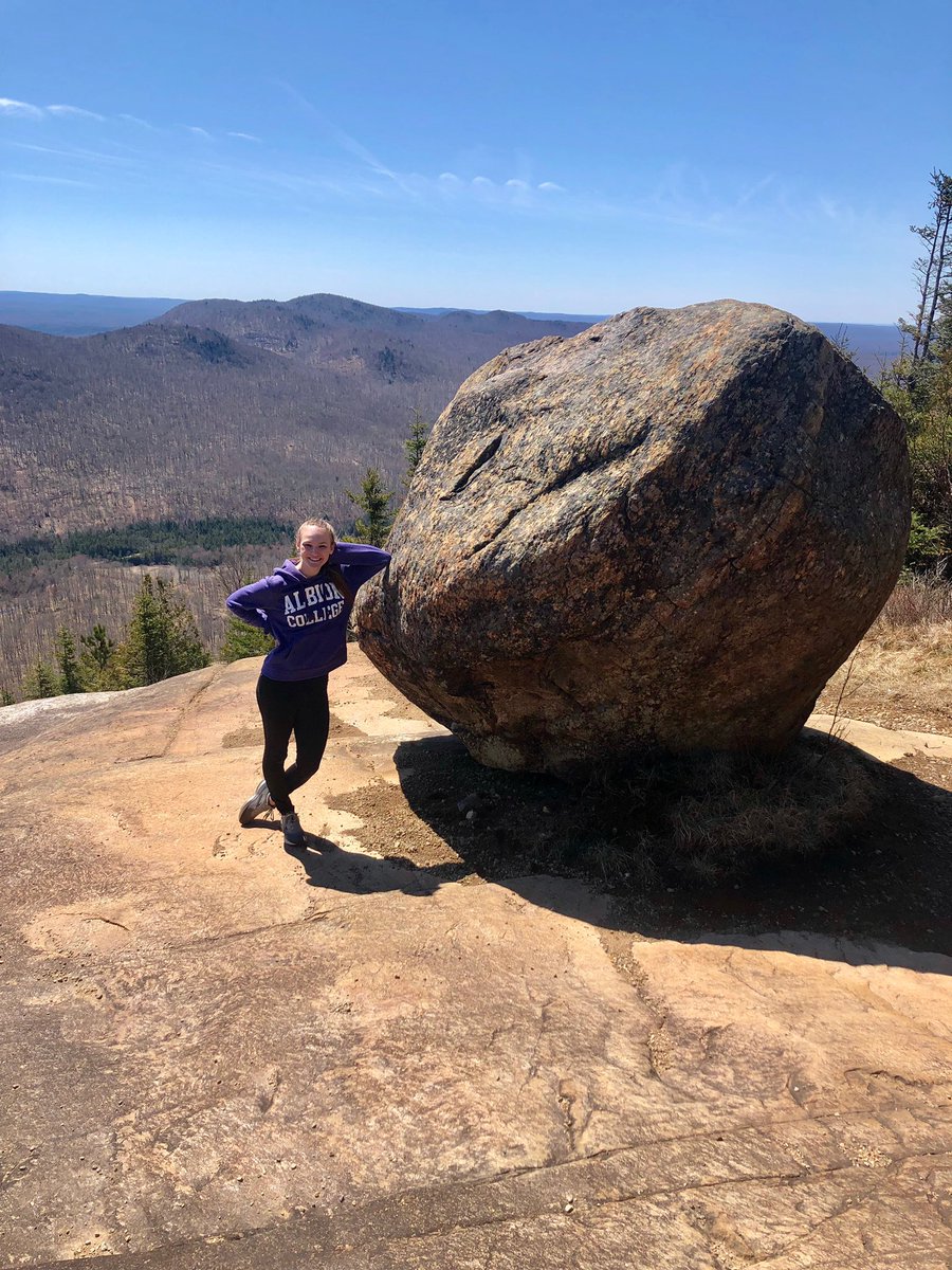 KAOAlbion's tweet photo. #ThetaTravels @slone_schultz just went a week of hiking up the Adirondack Mountains in New York! Look at those views 👀 https://t.co/UVawBmxYFR