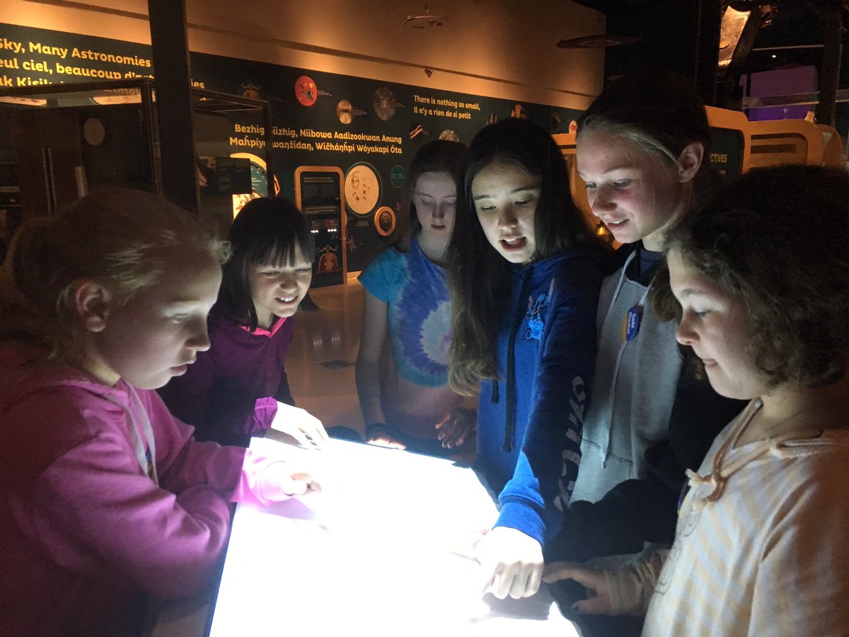 MrsDawsonsClass's tweet image. Exploring the museum of Science and Technology before our @TLPCanada #codingquest arcade begins @ChapelHillOCSB