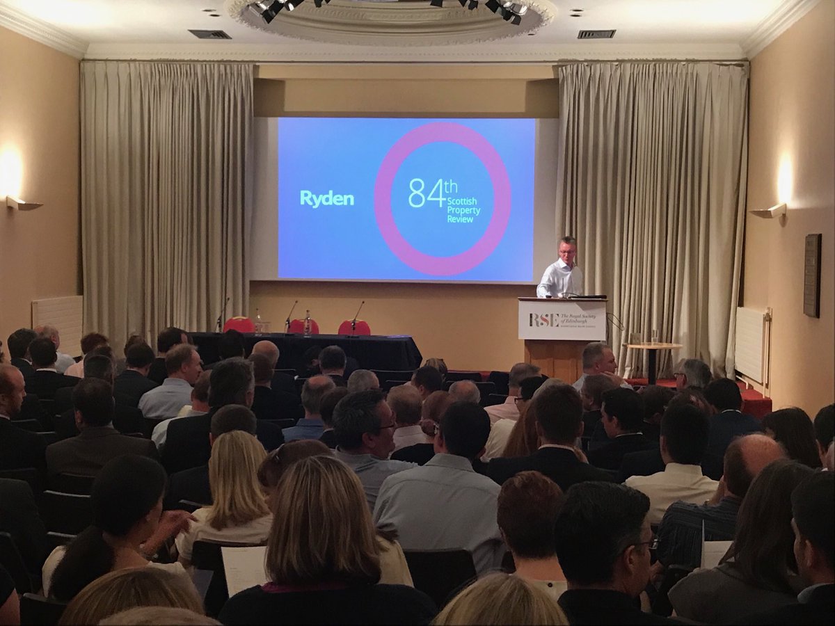 RydenNews's tweet photo. This afternoon Dr Mark Robertson has discussed some of the specific #Edinburgh #commercialproperty findings included in our 84th Scottish Property Review at the theatre of the @news_RSE #RydenReview https://t.co/mUC1D6DbmP