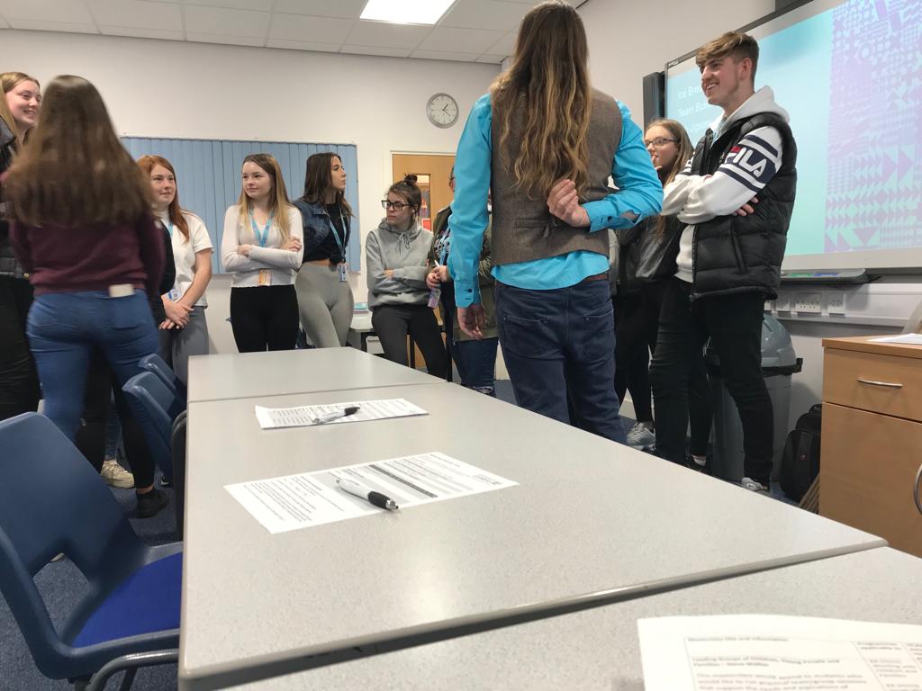 CNewmanHE's tweet photo. Enaging session with Steve Walker from Cumbria University; master class on leading groups of children and young people! @CumbriaUni @Newman_College #futureleadersofchildren https://t.co/2GDk8Qvi0e