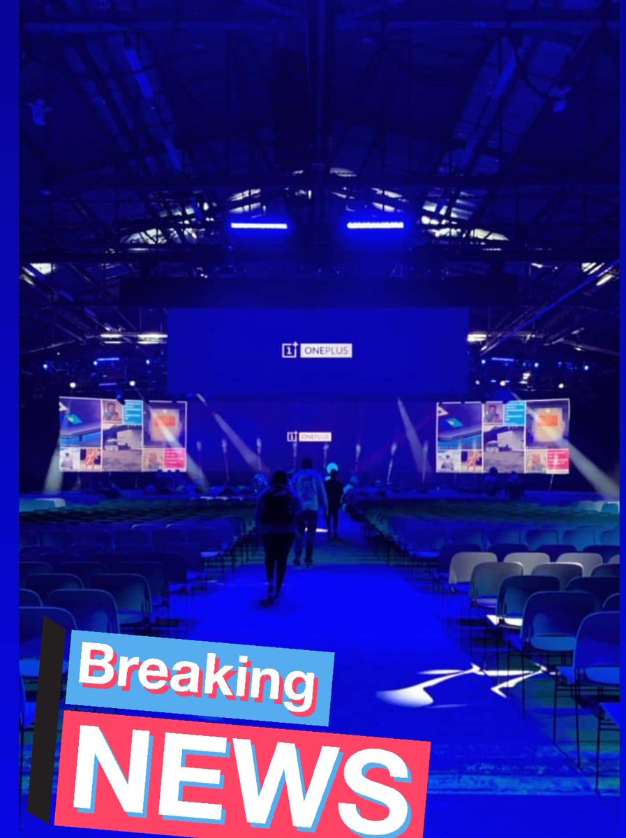 SmartTouchID's tweet photo. #OnePlus7Series event ..yes we wait a start https://t.co/Qc1TtbNTXs