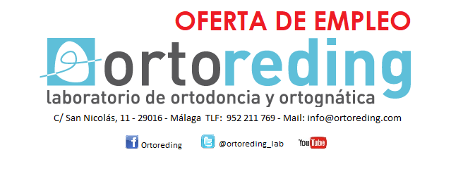ortoreding_lab's tweet photo. @ortoreding_lab amplía su plantilla! Quieres pertenecer a una empresa sólida con más de 25 años en el sector de la #ortodoncia?? Abierto plazo de recepción de solicitudes para distintos perfiles. Mándanos tu cv a digitalortoreding@gmail.com #seguimoscreciendo https://t.co/96TV2TLxC4