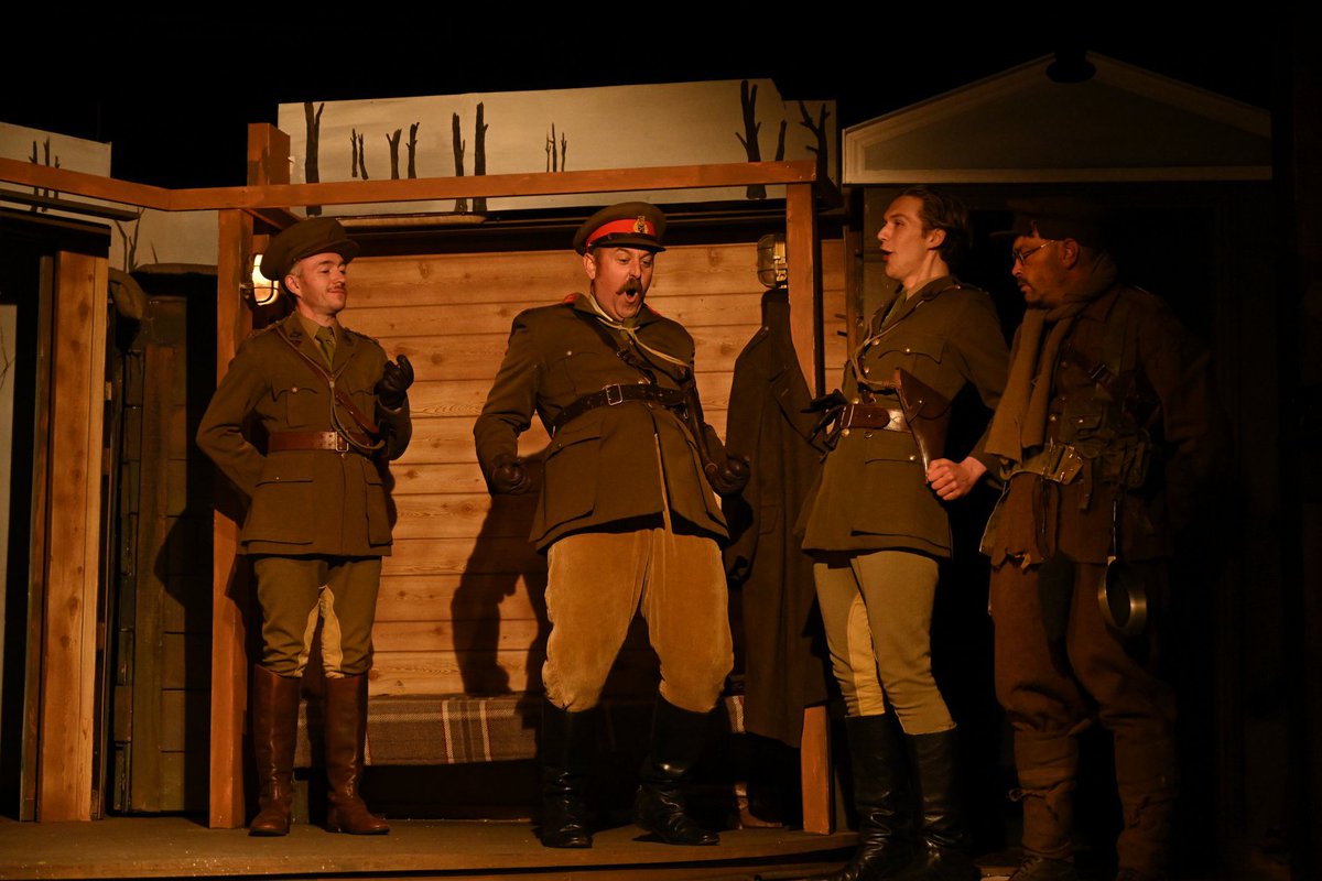 Your second chance to catch BLACKADDER GOES FORTH begins tomorrow @ The Truro Playhouse Theatre >> book tickets here bit.ly/2JmLbXs