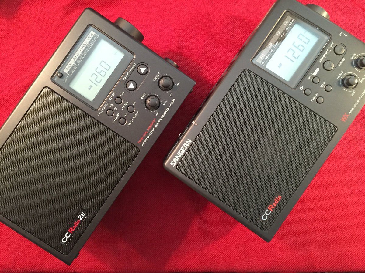 todderbert's tweet photo. "Old School Meets New School"
My Review 2E: https://t.co/u4sMjBVnKQ
My Review OG: https://t.co/gHOoTYBFzN
#ccrane #ccradio #2e #sangean #sangeanradio #sangeanradios #amdx #amdxer #amdxers #noaa #weather #weatheralert #portableradio #portable #radio #premium #2m #HAM #amfm https://t.co/iEsq4u69vB