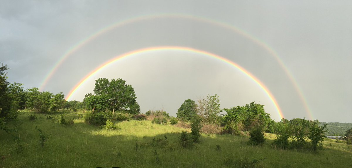 Isn’t this rainbow beautiful! 5NEWS viewer James G. caught it.