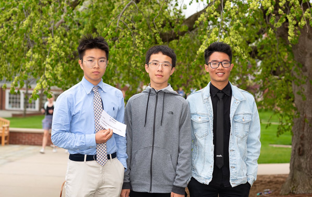 SuffieldAcademy's tweet photo. Competing in the nationwide PhysicsBowl, the Tigers thrived🐾 Read about Suffield's students who were awarded 1st, 2nd &amp; 3rd place amongst their peers in Divion I &amp; II here: https://t.co/x537VmCJ4E

Congratulations, Tigers!

#suffieldacademy #tigerpride #essequamvideri #gotigers https://t.co/B2EOz4J7qR