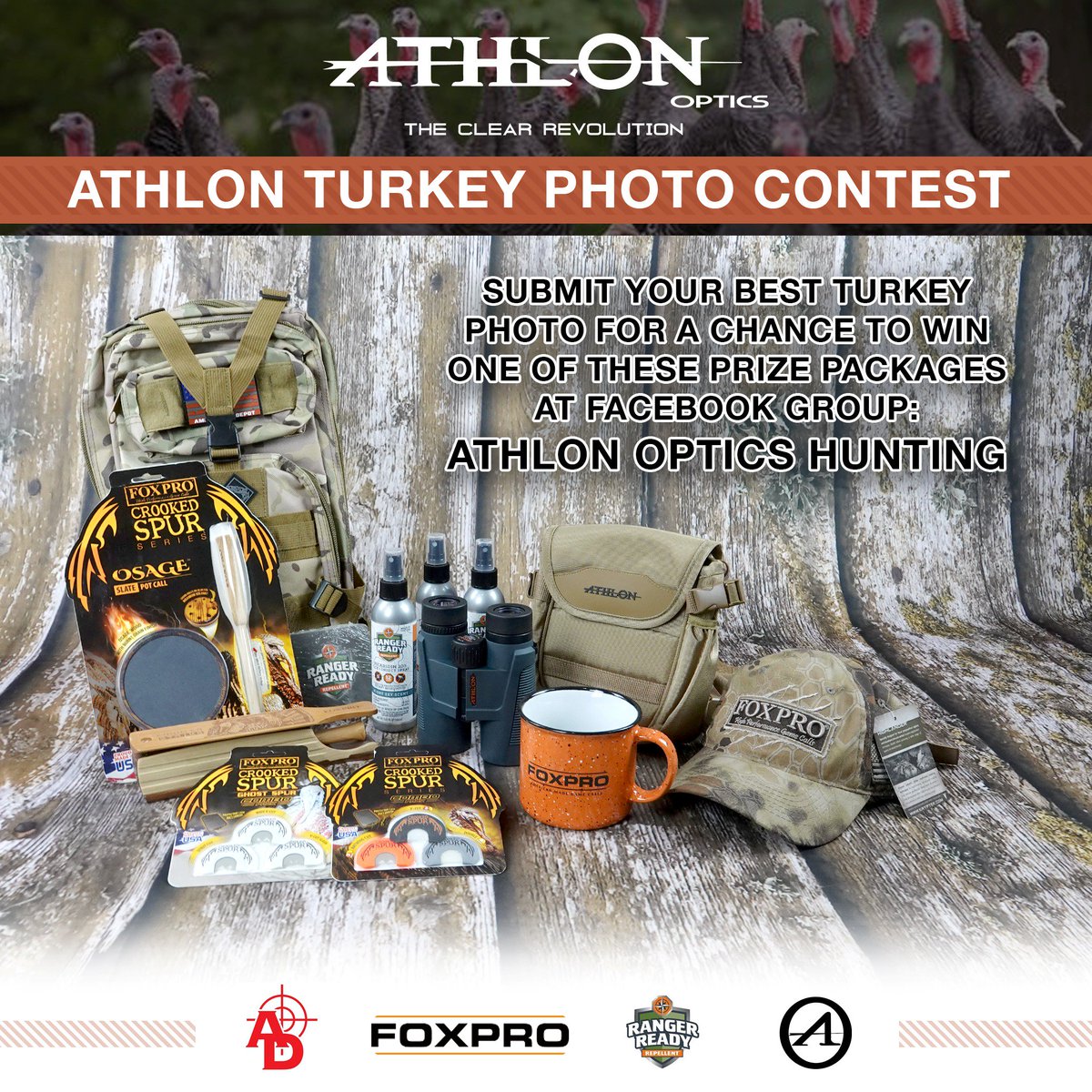 Do you Turkey Hunt? Do you like to win free stuff? Gobble on over to our Facebook Hunting group to enter this sweet giveaway! facebook.com/groups/2313307…