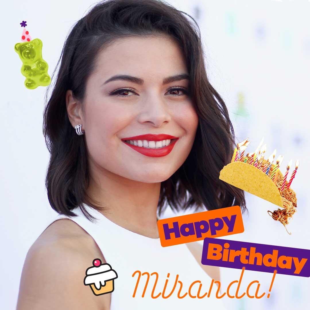 Happy 26th birthday to Miranda Cosgrove! Known for playing Megan Parker on Drake and Josh, and Carly Shay on iCarly! 