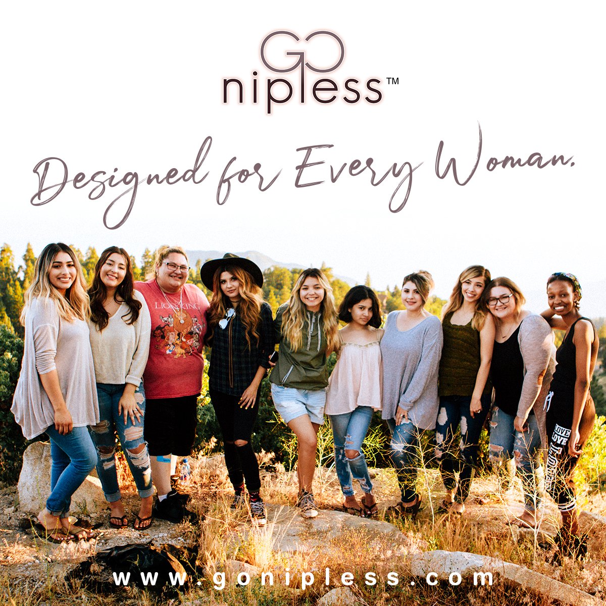 GoNipless's tweet image. Go Nipless is designed for every woman.

#designedforeverywoman #gonipless #nipplecover #braless #comfort #upto8hours #absolutecoverage #lightweight #forwomenbywomen