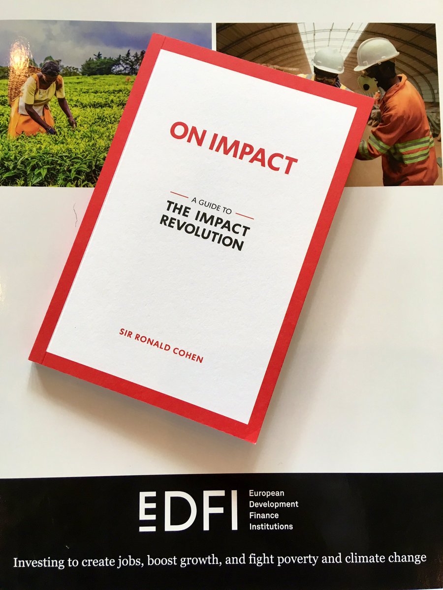 Time to reflect on #impactinvesting as a fundamental for #EDFInetwork. Welcoming the change of mindsets occurring and the growing interest from all stakeholders. Ready for the #impactrevolution!