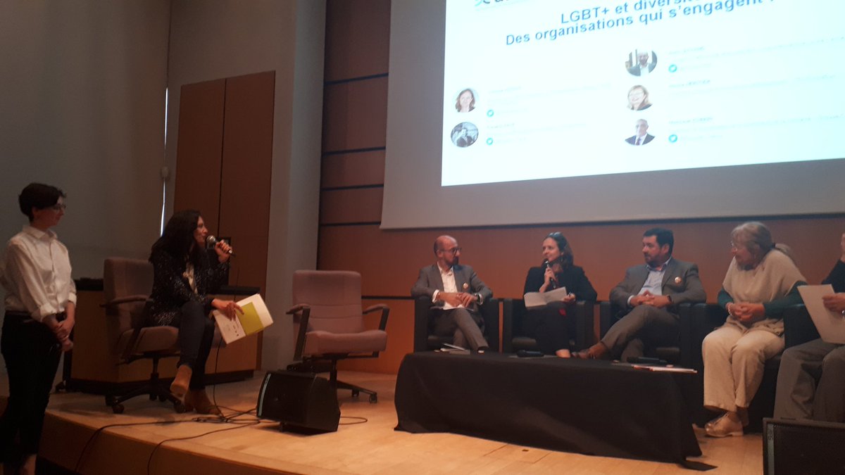 La table ronde LGBT+ et diversité des organisations s'engagent animée par <a href="/JulieViloing/">Julie Viloing</a> @LepC_France <a href="/AFMD_Diversite/">AFMD</a>
