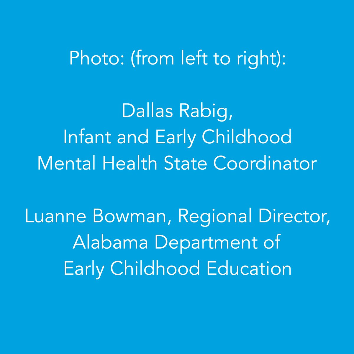 first5alabama's tweet photo. ICYMI: At our 3rd Annual Membership meeting, we recognized @AL_DECE for recruiting the most members to First 5 Alabama.  Way to go! #First5Alabama https://t.co/xwqBZkHiyW