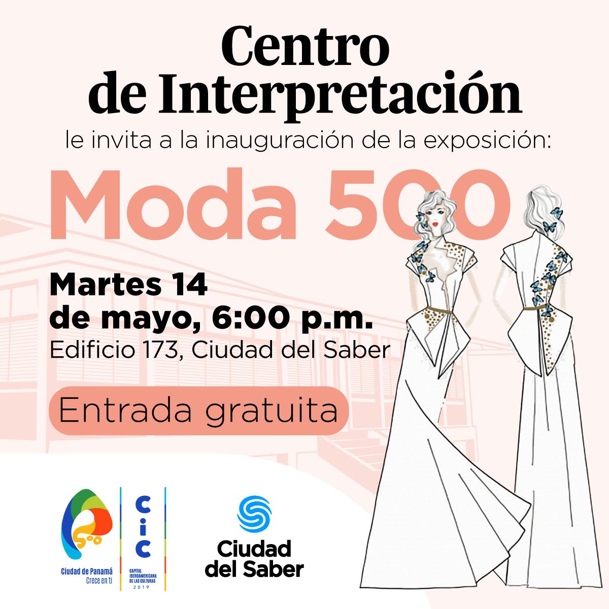 CiudaddelSaber's tweet photo. ¡Te invitamos a la Exposición Moda 500 en el Centro de Interpretación! Moda 500 es una muestra inspirada en la historia de la indumentaria panameña como parte de la celebración de los 500 años de la Ciudad de Panamá #moda500 https://t.co/t2gzPdLn3B https://t.co/EVYTOdvoiJ