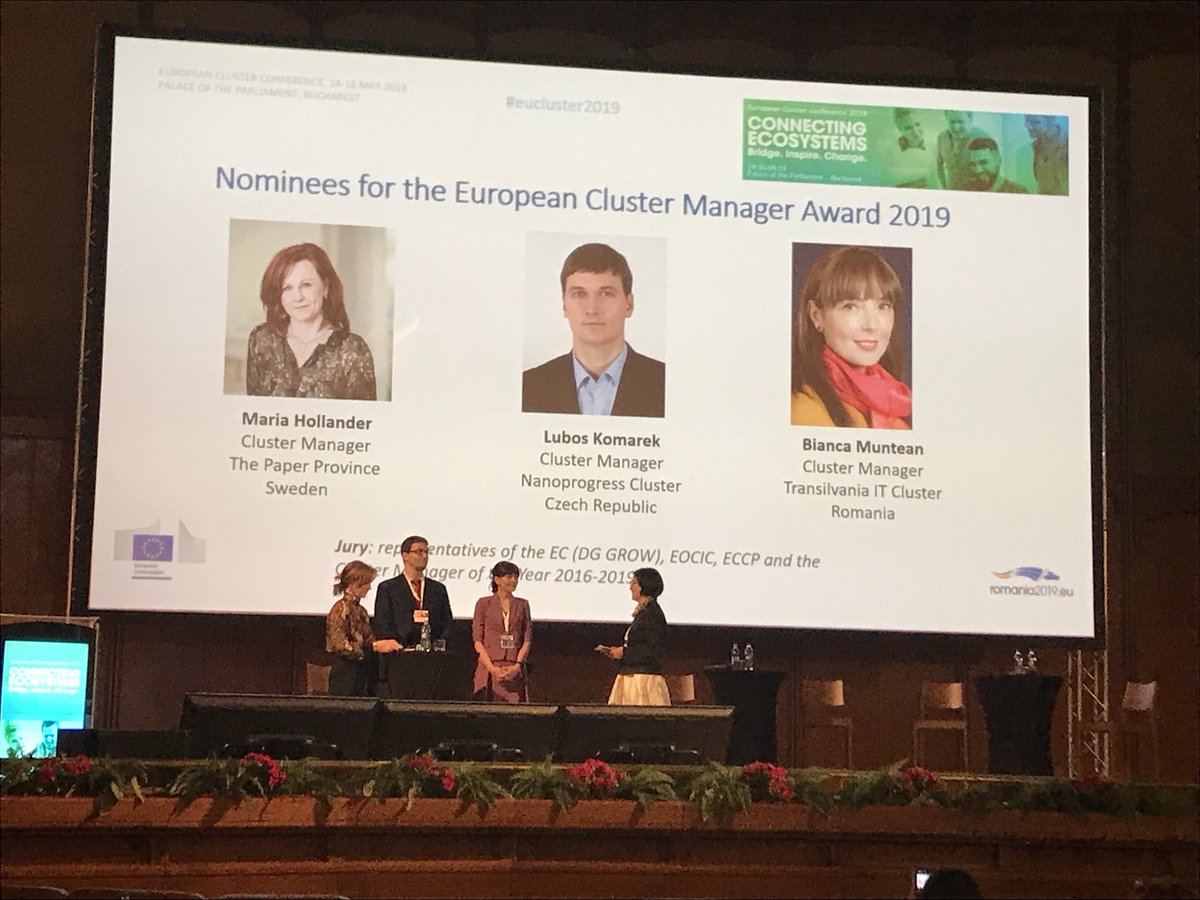 Clusters_EU's tweet photo. Check out the 3 Cluster Manager of the Year Candidates at #eucluster2019  Good Luck 👍 https://t.co/9TU7hf0jDM