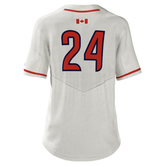 brockbaseball's tweet photo. Brock Baseball is excited to announce our fresh new “modern retro” uniform for 2019.

Off-white natural-colour Nike Vapor Dinger jersey with embroidered wordmark, numbers, logos, piping and Canada flag.

Big thanks to @NikeTeamCanada and @TLitzenSports.

#WeAreBadgers 🦡 ⚾️ 🇨🇦 https://t.co/besGv6zXLN