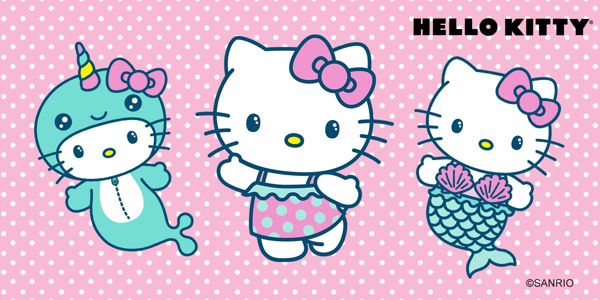 hello kitty summer clipart