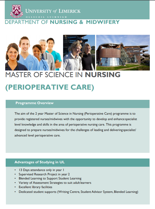 Don't forget to check out our Post Graduate programmes #mentalhealth #dementia #Nurses #midwives #ageing Closing date is June 30th <a href="/UL/">University Of Limerick</a> <a href="/NursingMid_UL/">School of Nursing and Midwifery, UL</a> @EHSULimerick <a href="/sylviamurphyt/">Sylvia Murphy Tighe</a> <a href="/nmpduwest/">NMPDU West Midwest</a> <a href="/ULHospitals/">Follow @HSEMidWest</a> @DMHospitalGroup @doodyowen <a href="/AliceCoffey13/">Professor Alice Coffey</a> <a href="/ULAlumniUL/">UL Alumni</a> <a href="/NMLNetwork/">Nursing/Midwifery</a> <a href="/ULMidSoc/">UL Midwifery Society</a>