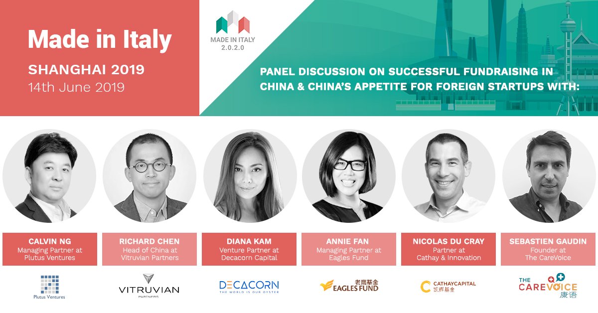 Super excited to announce our great panelists for the #MII2020 Shanghai edition in less than a month!
We can´t wait to hear more on How to archive a successful fundraising in China &amp; about China's appetite for foreign scaleups.
Discover more on bit.ly/2W5pgKh