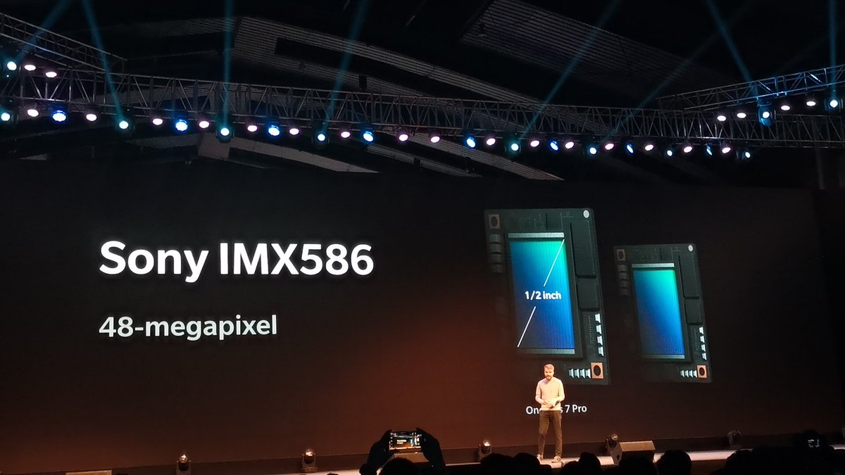 FoneArena's tweet photo. #OnePlus7Pro Camera highlights
48 MP
Sony IMX586
7P lens
f/1.6
OIS
16MP
F/2.2
8MP
F/2.4
OIS
3x optical zoom
#OnePlus7Series #OneplusSeriesLaunch https://t.co/LlfOD5QA2b