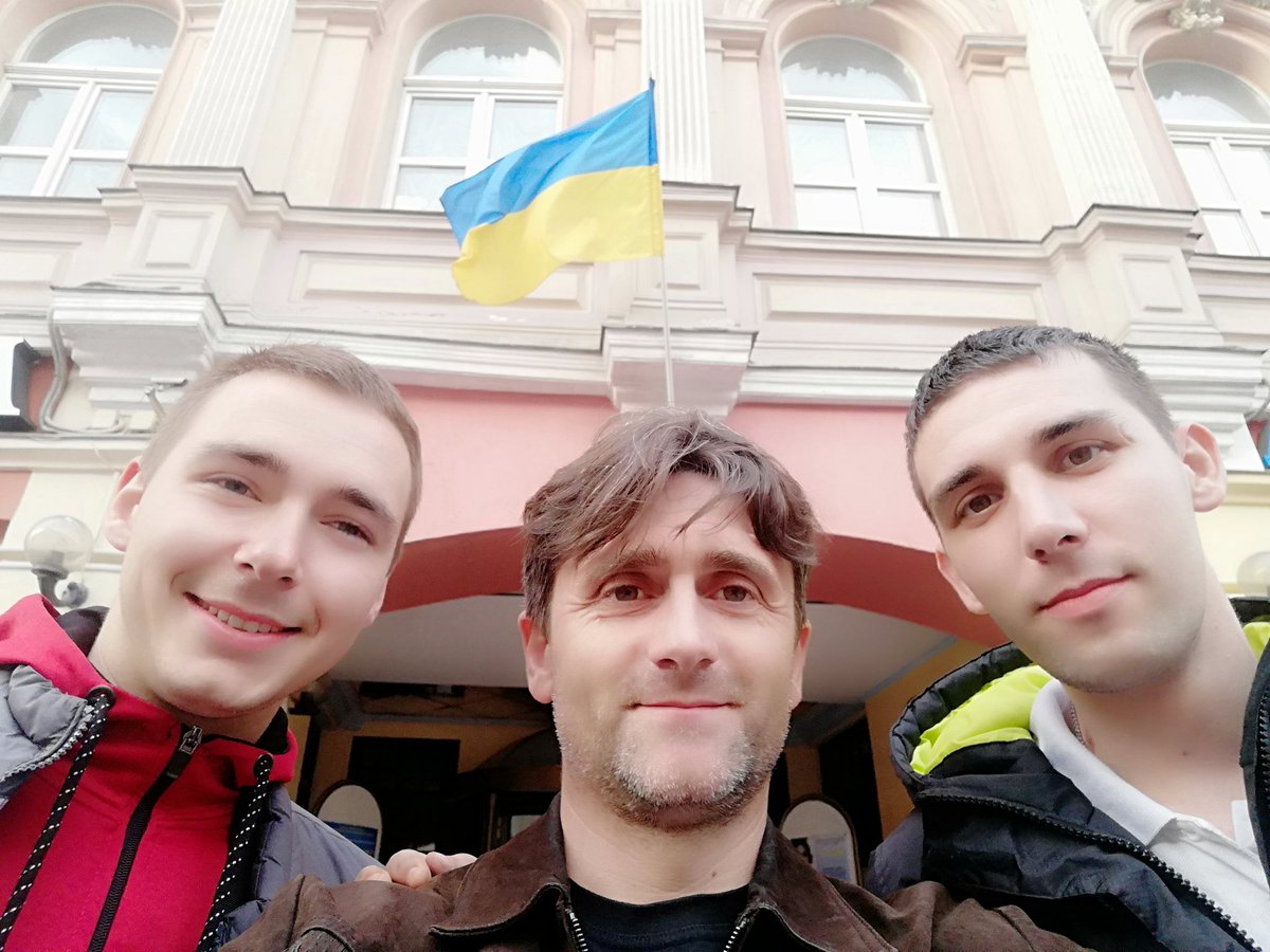 Серпски доброволци в Киеве)))