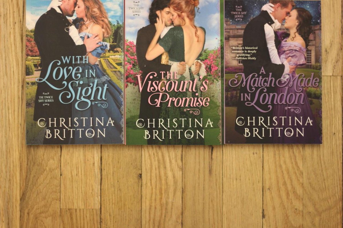 Happy Pub Day to A MATCH MADE IN LONDON by @christinabrittonauthor!

This dynamic third entry in Britton’s Twice Shy series is perfect for fans of Tessa Dare and Julia Quinn.

amzn.to/2WHMOlU