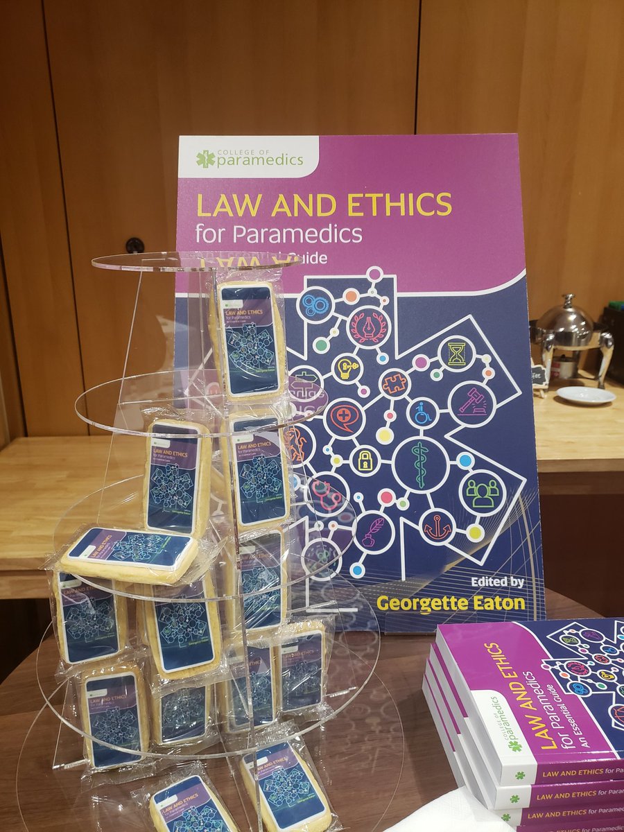 jdheffern's tweet photo. So, so proud of my dear friends @georgette_eaton  for editing and @Johnrenshaw5 for being a contributing writer of this needed book.  #ParaCon19 @ParamedicsUK #custombiscuits @iParamedic https://t.co/qZvKgpd5qv