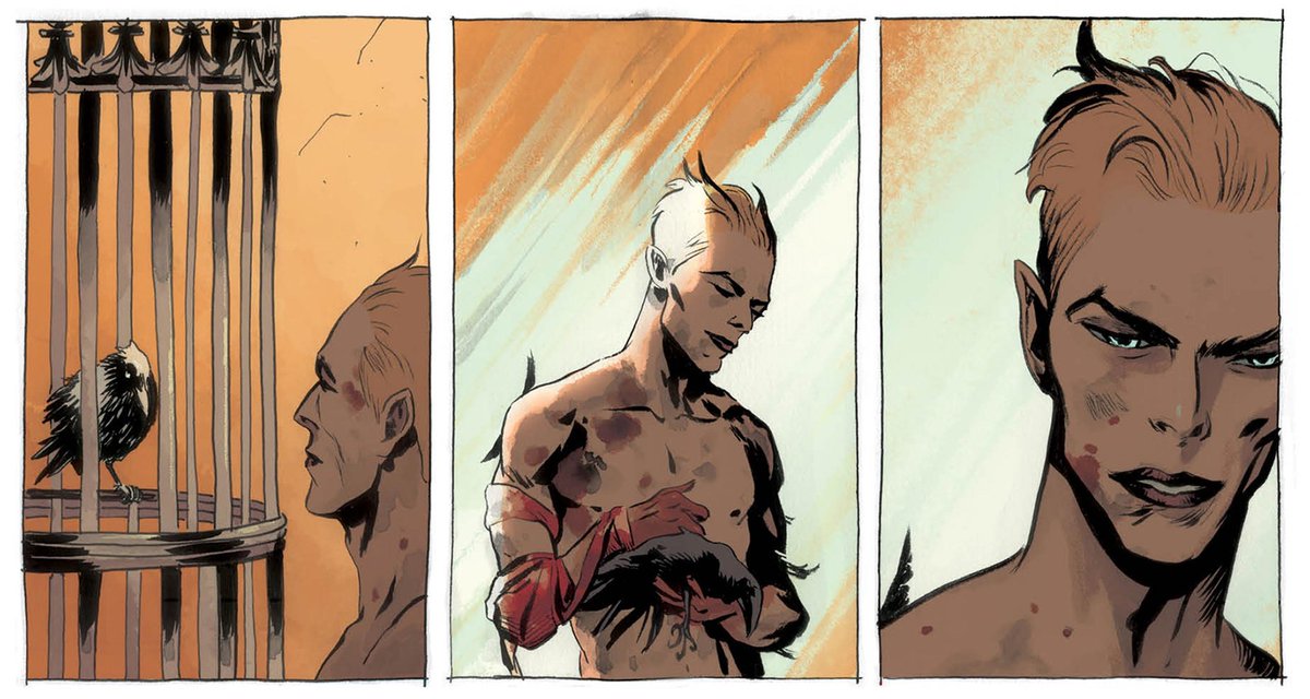 Lucifer as seen in Sandman. JLD Guest Star suggestion.