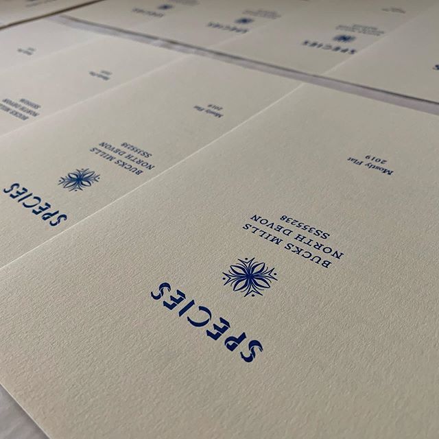 mostlyflat's tweet photo. Making better headway today! The title page is printed. Now onto half title and colophon.
.
.
.
#artistsbook #species #bucksmills #northdevon #letterpressprinting #handsettype #metaltype #glint #makingbooks https://t.co/sYNfi0H3WQ https://t.co/WfiMVJXMZS
