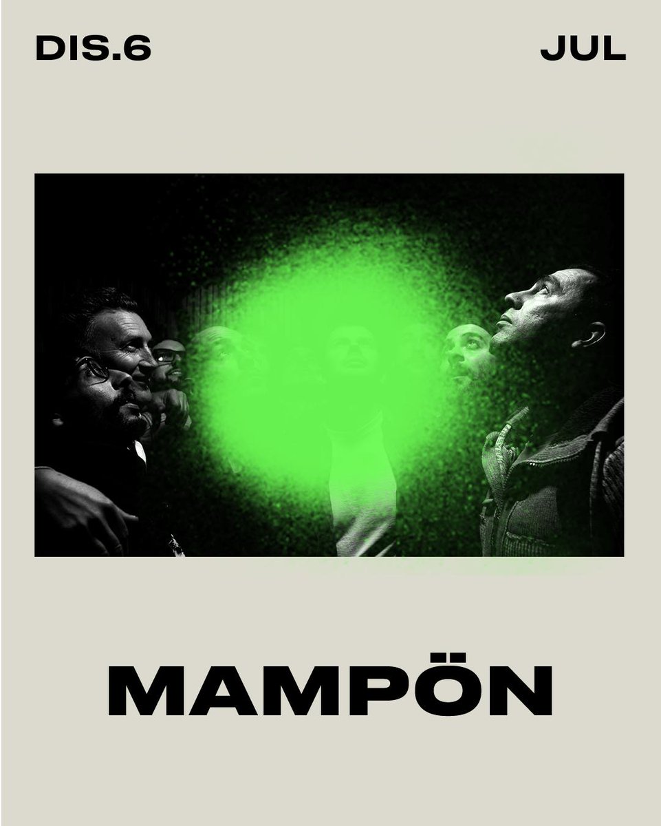 MAMPÖN presentaran el seu nou treball "Kryptonita" en un dels millors moments de la seva trajectòria. <a href="/MamponBcn/">Mampön Collective</a> reinterpreta el gènere afrobeat des d'una perspectiva psicodèlica i mestissa que viatja cap a una cerca de sons i ritmes contemporanis. Come to dance! #FESTUS19