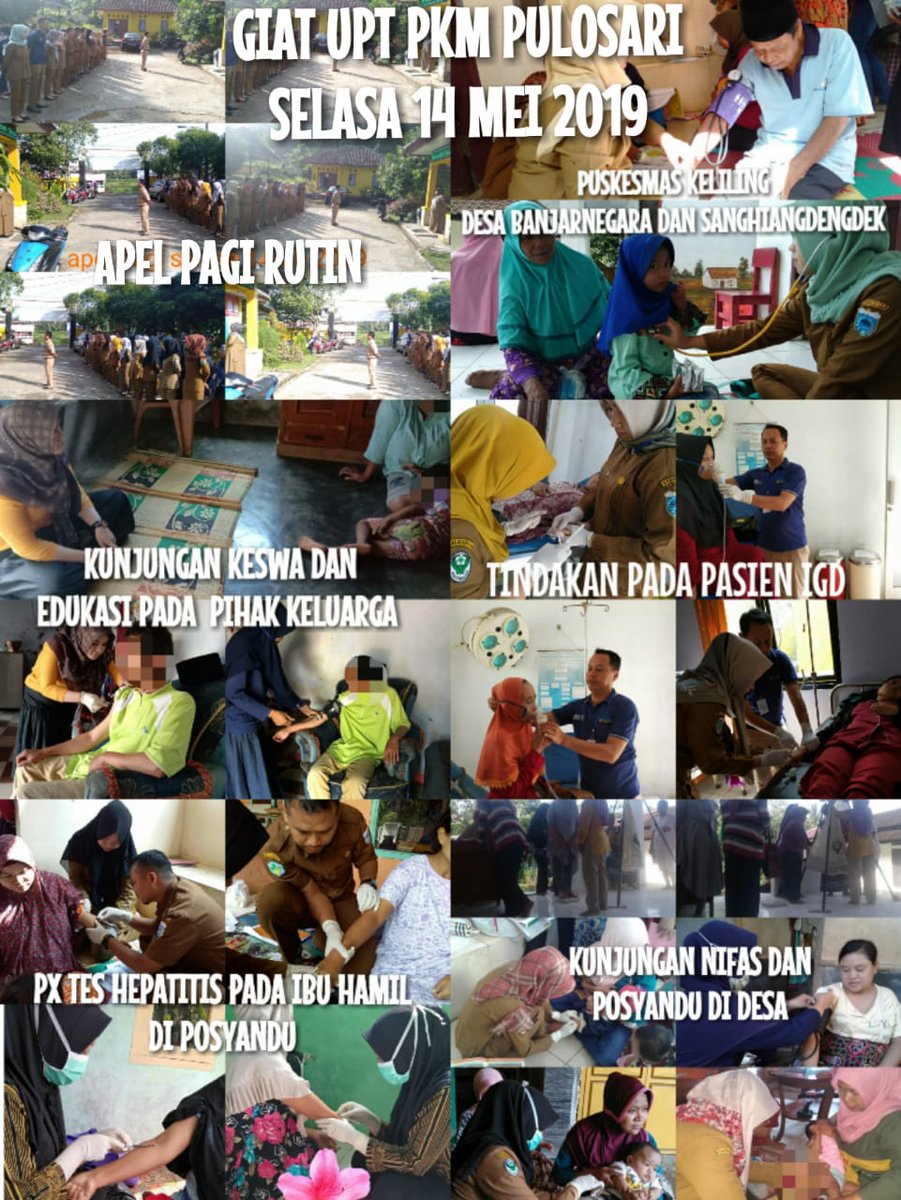 pulosari77's tweet photo. Giat UPT PKM Pulosari. Selasa 14 Mei 2019 https://t.co/pZbVaT6cpi