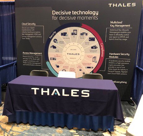 If you are attending #SEC360, come by the @Thalesesecurity booth 304 and talk to Randy, Jake or Ashly about #DataSecurity and your decisive moment.