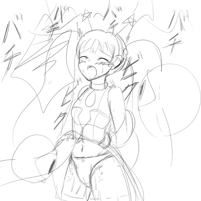 いきなりこういう事言い出すのは大体お絵かきが途中で頓挫した時です #ミリエロ https://t.co/sTxnWTUdAh 