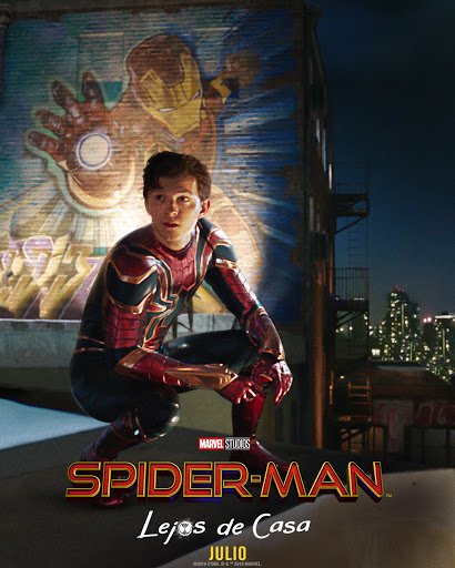 conquemx's tweet photo. #Spiderman : Lejos de Casa
JULIO 2019
Sólo en cines.
#VoyCONQUE https://t.co/kzxpMcHAz5