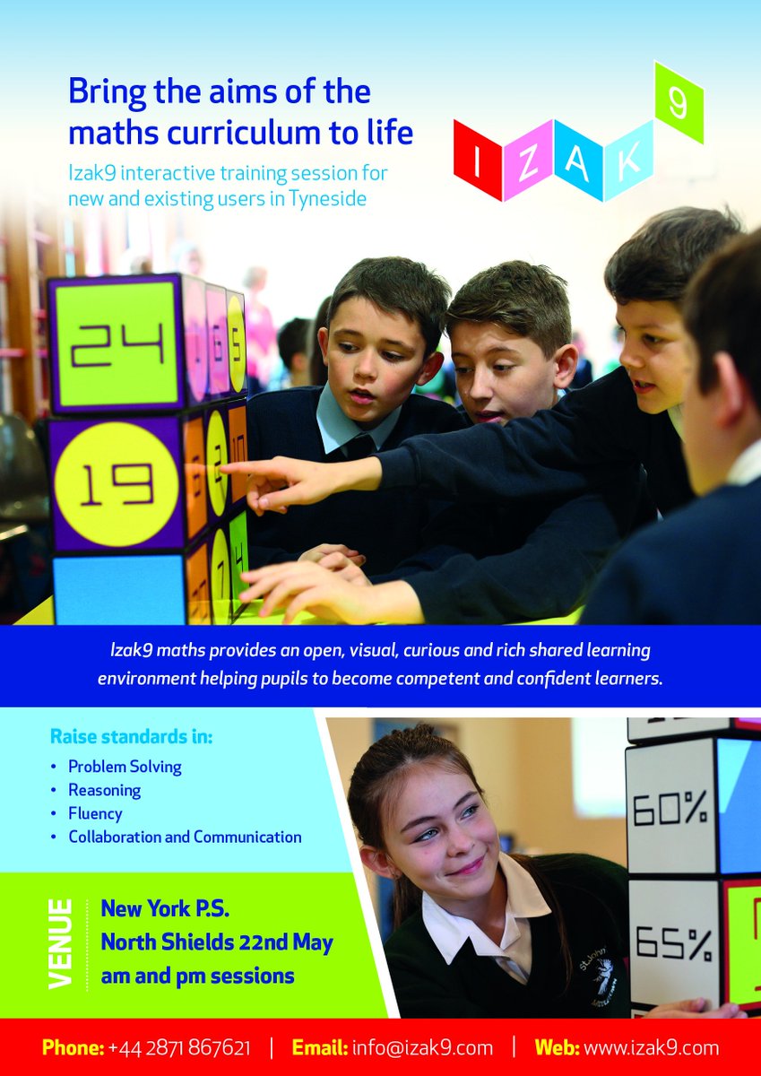 Please come and join us for this free demonstration May 22nd to discover how using these unique cubes are transforming the way we teach Maths.