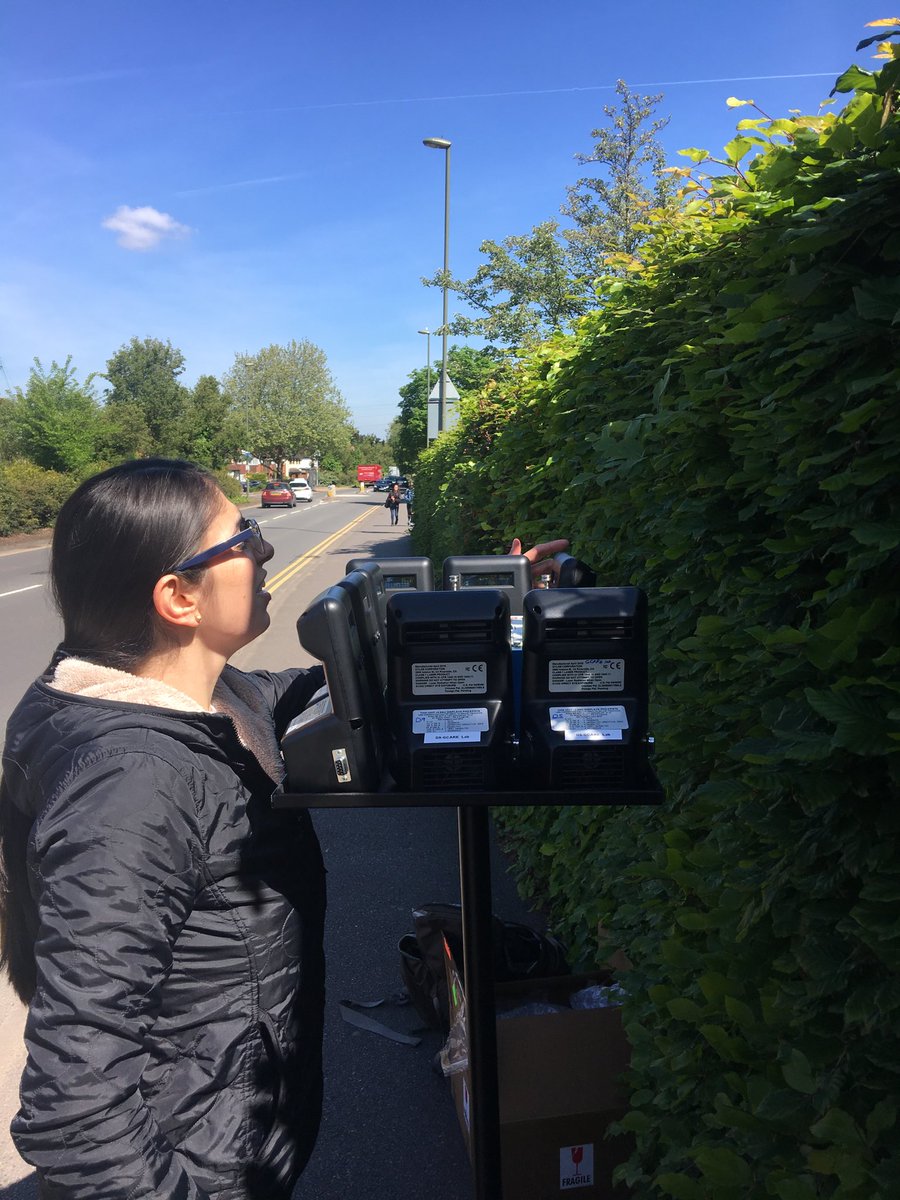 AirPollSurrey's tweet photo. #CArECities @iSCAPEproject #GuildfordLivingLab #colocation campaign kicks off #CleanAir4All @openlivinglabs @f_pilla @pk_shishodia #ResearchEngland #GCRF @EU_H2020 @ICARUSEU2020 @ClairCity @Smartiesproject https://t.co/5DgrS9WMlv