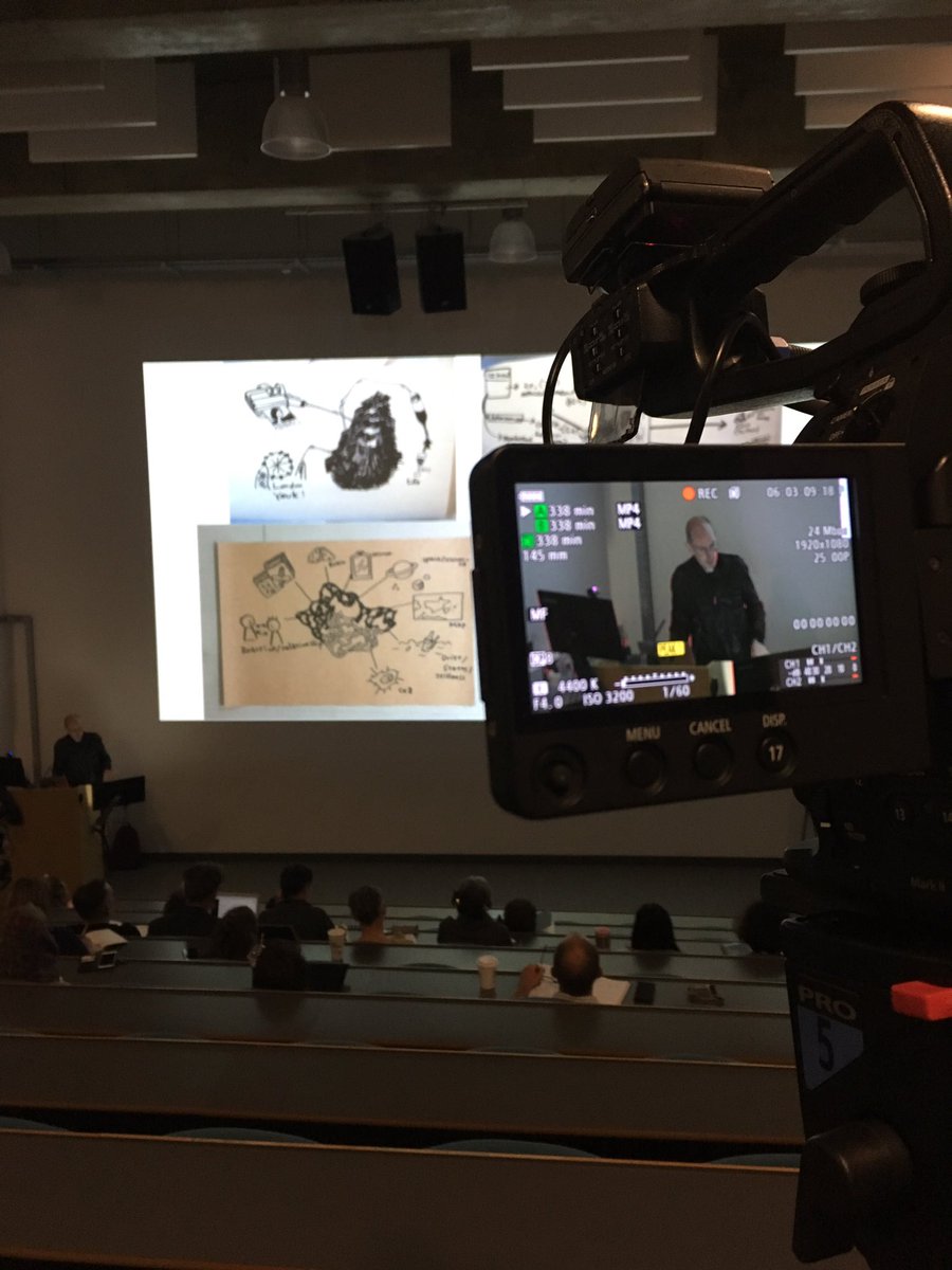 Recording the “Diagramming Research” public lecture for the <a href="/plymschoolofada/">School of ADA</a> yesterday.