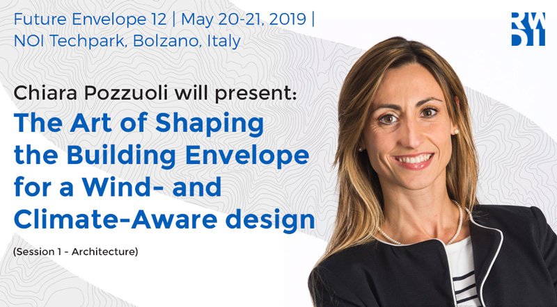 RWDI_Consulting's tweet image. Chiara, our Regional Manager of Continental Europe, is a keynote speaker at Future Envelope 12 on May 20th! #climateaware #buildingenvelope #wind bit.ly/30mcA0M
