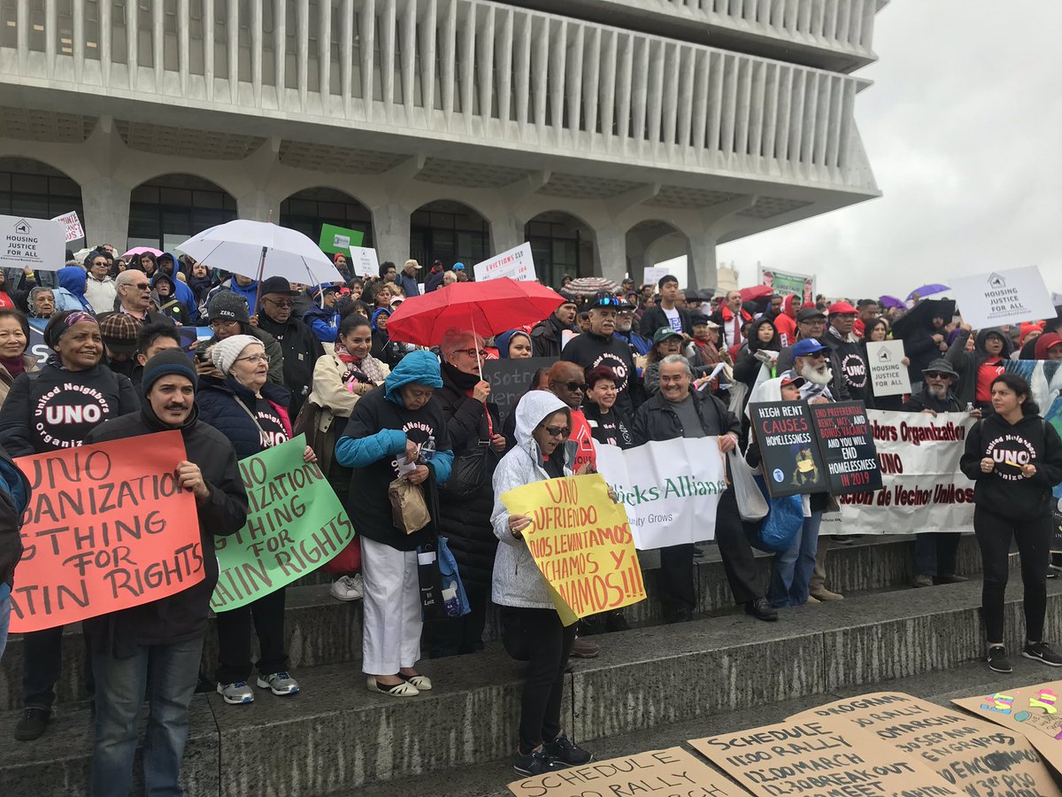 mkink's tweet photo. PASS ALL NINE!! Over 2000 tenants from all across New York are ready to take the Capitol in Albany to demand the #HousingJusticeForAll legislative package #UniversalRentControl https://t.co/ywDfcWR3nY