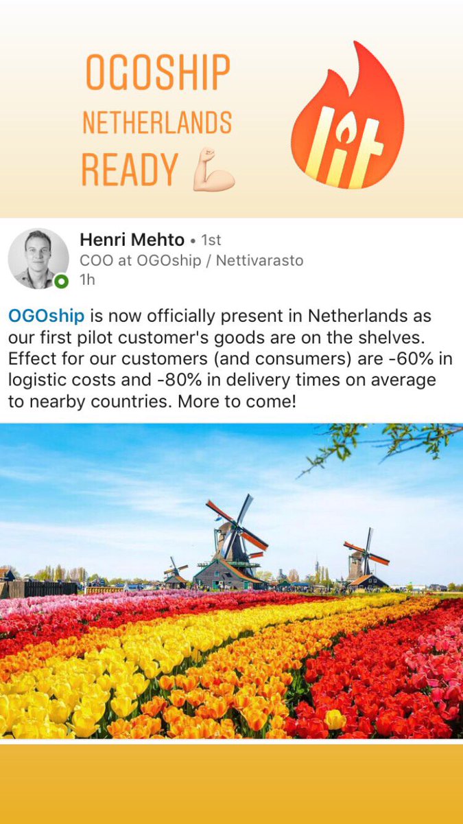 OGOship Netherlands ready to fulfill orders! #3PL #TPL #onlinestore #logistics #fulfilledbyogoship