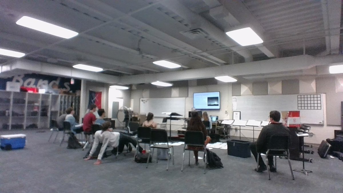 jmkernes's tweet photo. Music Theory Class presentations with @BrianWalvoord! Last day with seniors! @KeithUrban #lastdaylearning #kissagirl @NHS_Titans https://t.co/M1doofLYlb