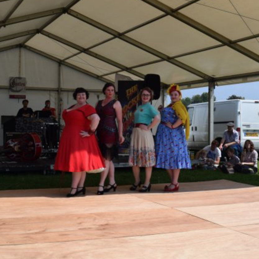 Did you know that we also have daily fashion shows AND a best dressed competition at the Enfield Pageant? 

We showcase items from all our traders, which means you can buy the items after the show!