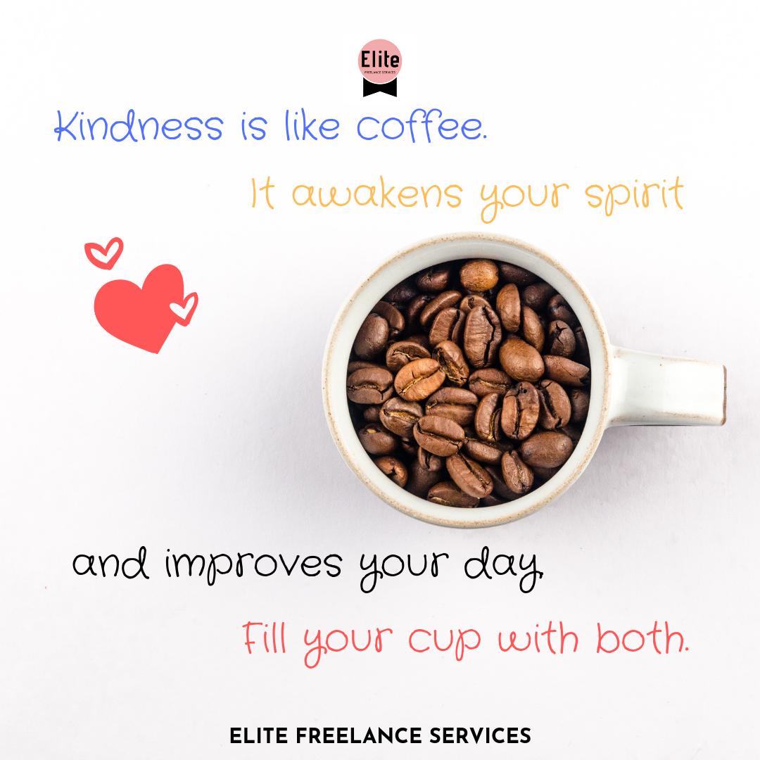 elite_freelance's tweet photo. Like and share if you agree! 😍
#kindness #coffee #socialmedia #socialmediamanager #marketing #freelancer #onlinejobs #virtualassistant https://t.co/JdYemWij9k