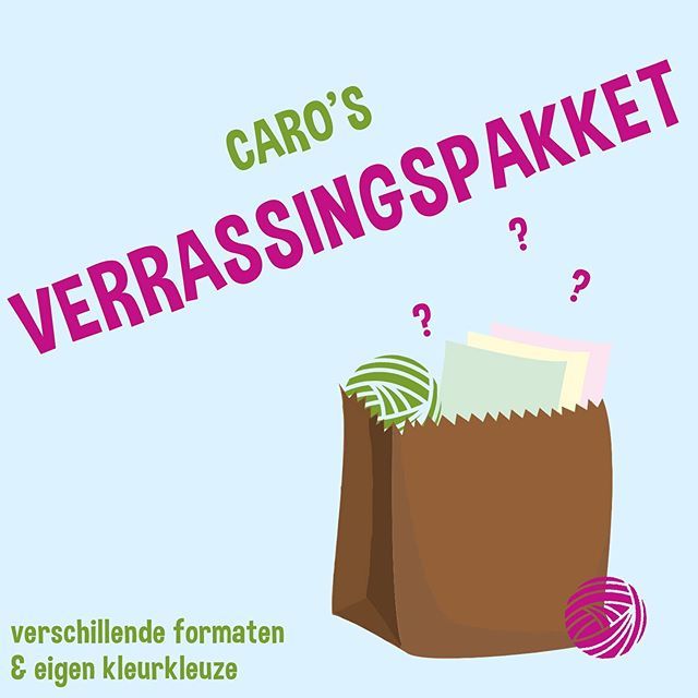 Terug van weggeweest: Caro's Vakantiepakket ❤️ Kies zelf de grootte van je pakket, en je voorkeurskleur en wij stellen een leuk pakket voor je samen met verschillende projecten 😍
#carosatelier #haken #breien #verrassingspakket bit.ly/30ndKJo