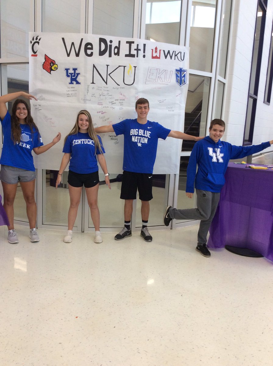 UK- Emme Schumacher, Architecture 
UK- Lexi Walker, Animal Science (Pre-Vet)
UK- Luke Williams, Computer Science 
UK- Kameron Steffen, Physics